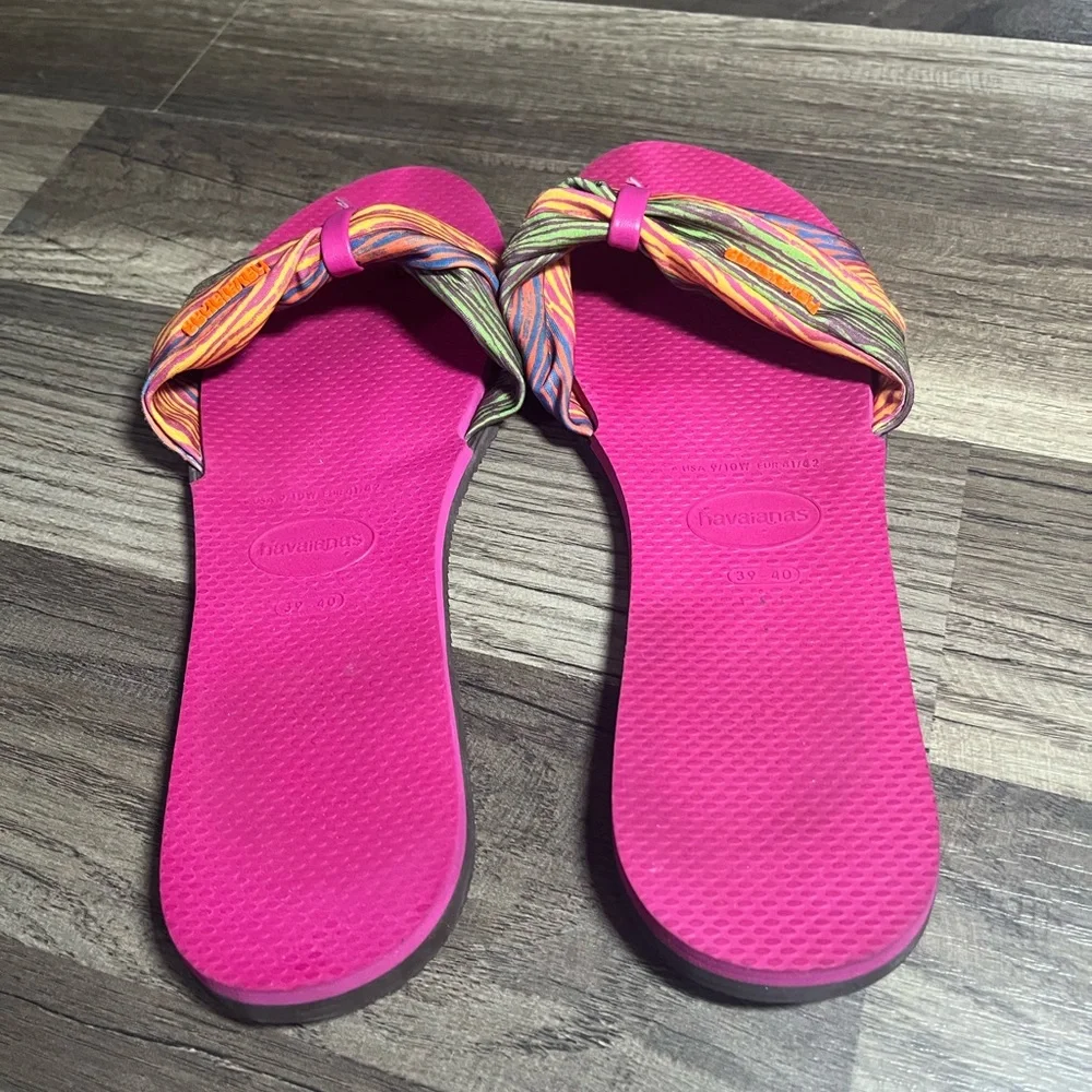 Havaianas Women's You St. Tropez Flip Flops SZ 9
